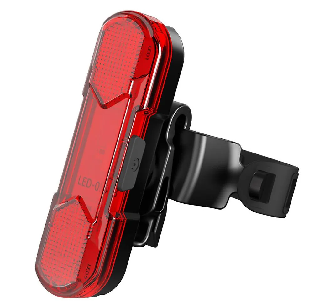 2Pcs white Bicycle USB riding taillights, highlight safety warning lights AZ18607