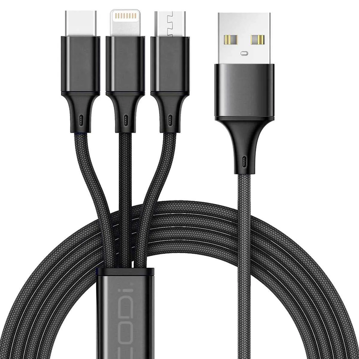 4' 3-in-1 Multi-Charging Cable (GDC)