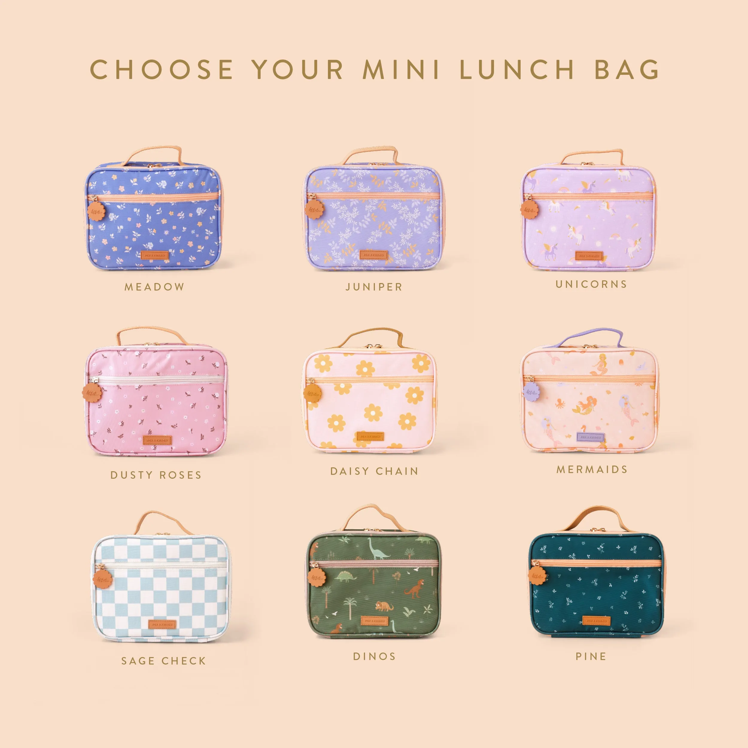 Backpack   Lunch Bag Duo Bundle - (PREORDER - 7 FEB)