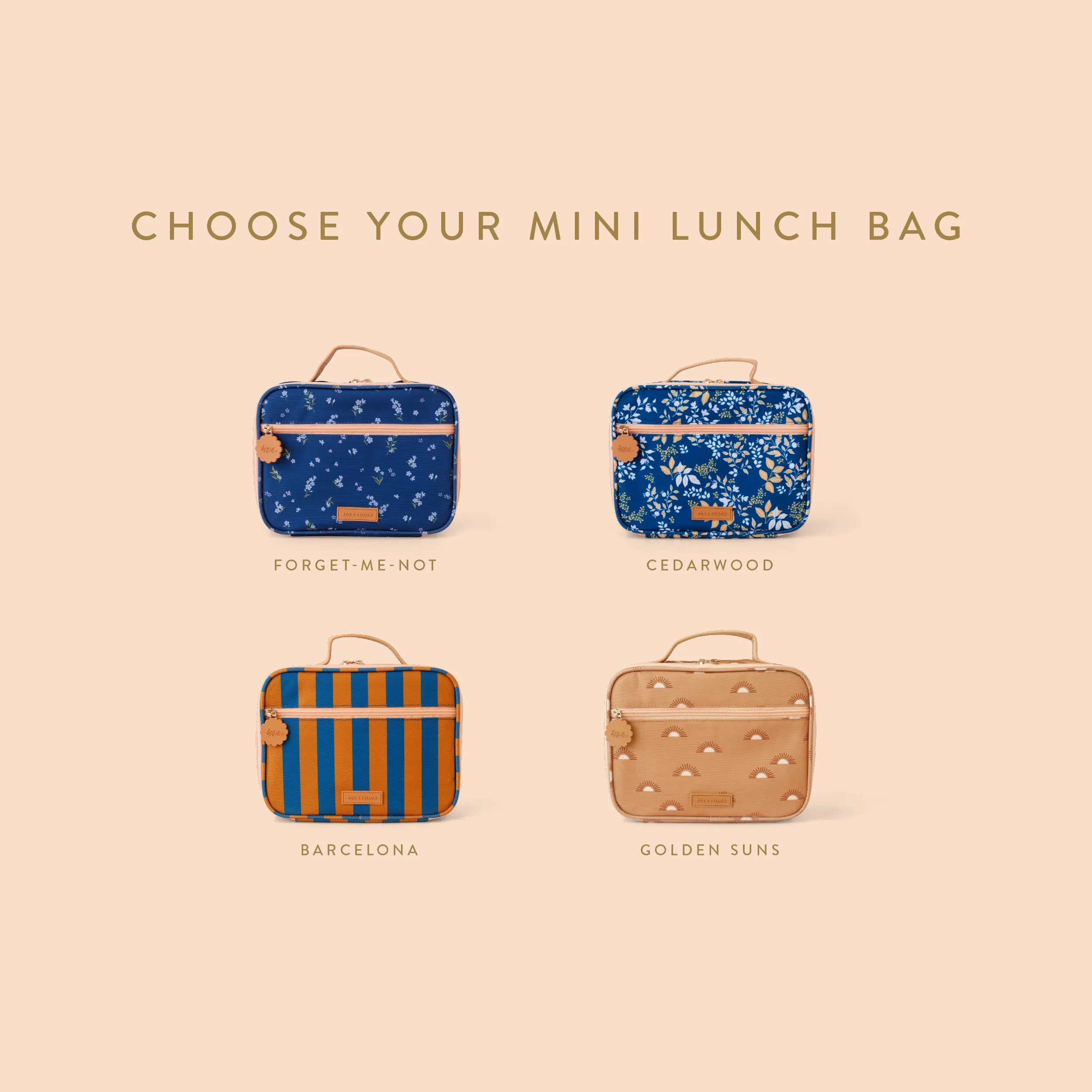 Backpack   Lunch Bag Duo Bundle - (PREORDER - 7 FEB)