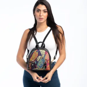 Black Mini Backpack Sea Herbs