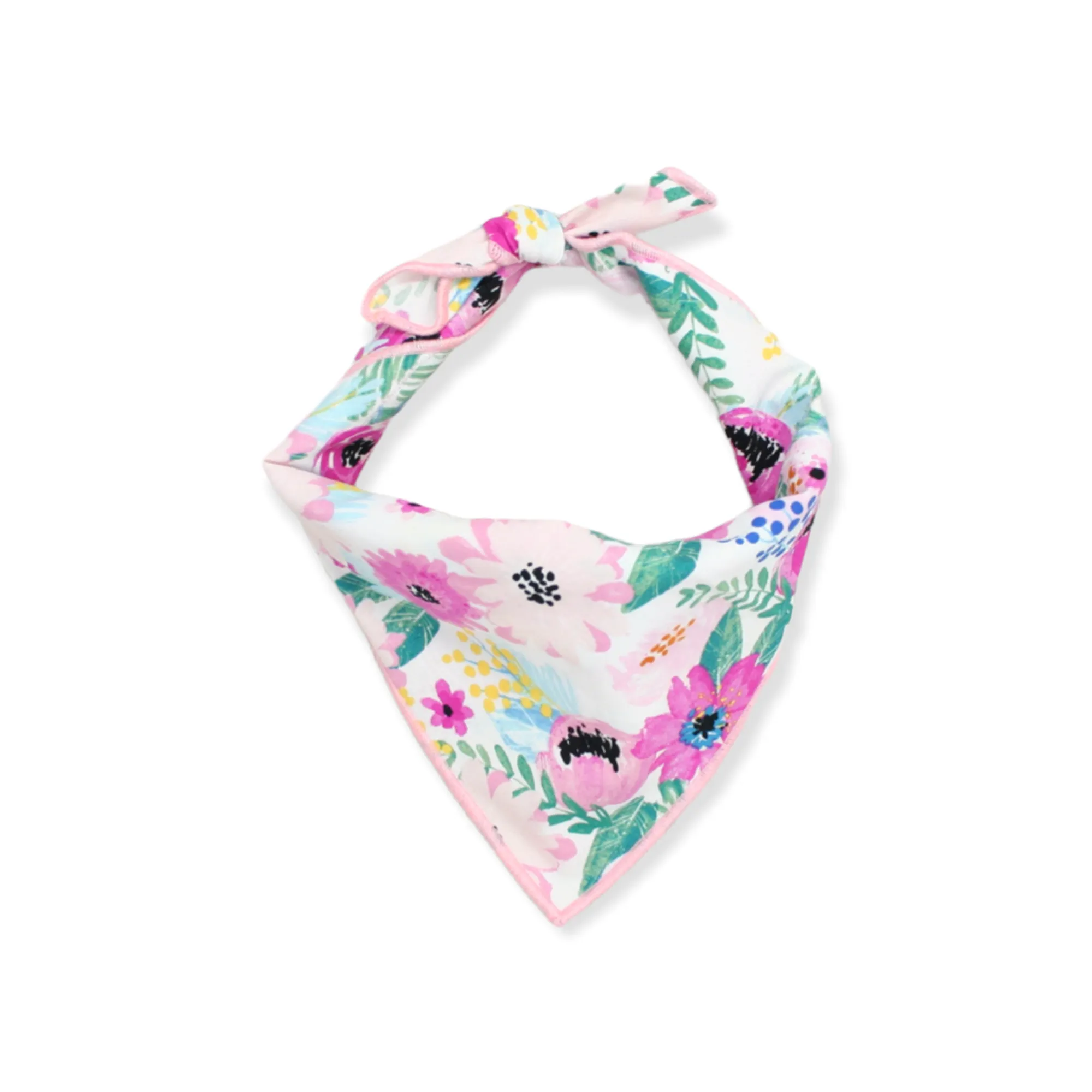 Colorful Watercolor Dog Bandana