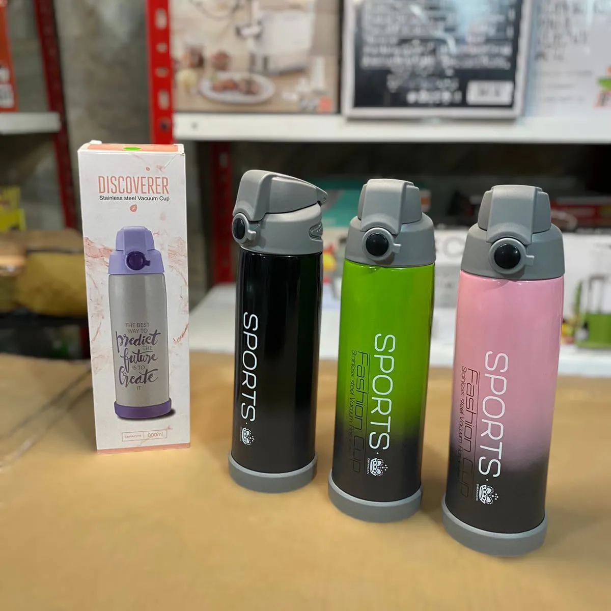 Discover Stainless Steel Water Bottle