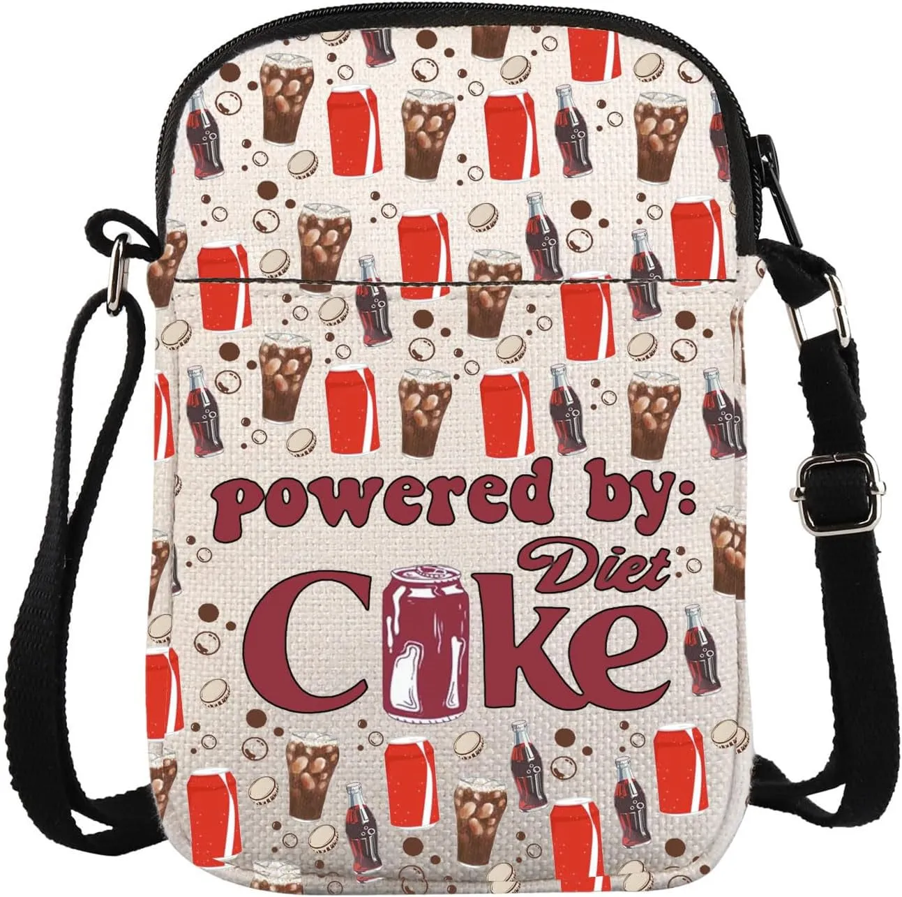 Drinking Gift Soda Lovers Crossbody Bag Soda Drink Addict Handle Bag Vodka Drinker Carry On Bag