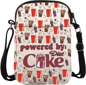 Drinking Gift Soda Lovers Crossbody Bag Soda Drink Addict Handle Bag Vodka Drinker Carry On Bag