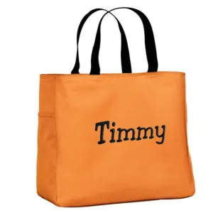 Essential Tote  Tangerine