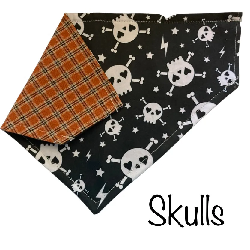 Halloween Collar Slip On Bandana