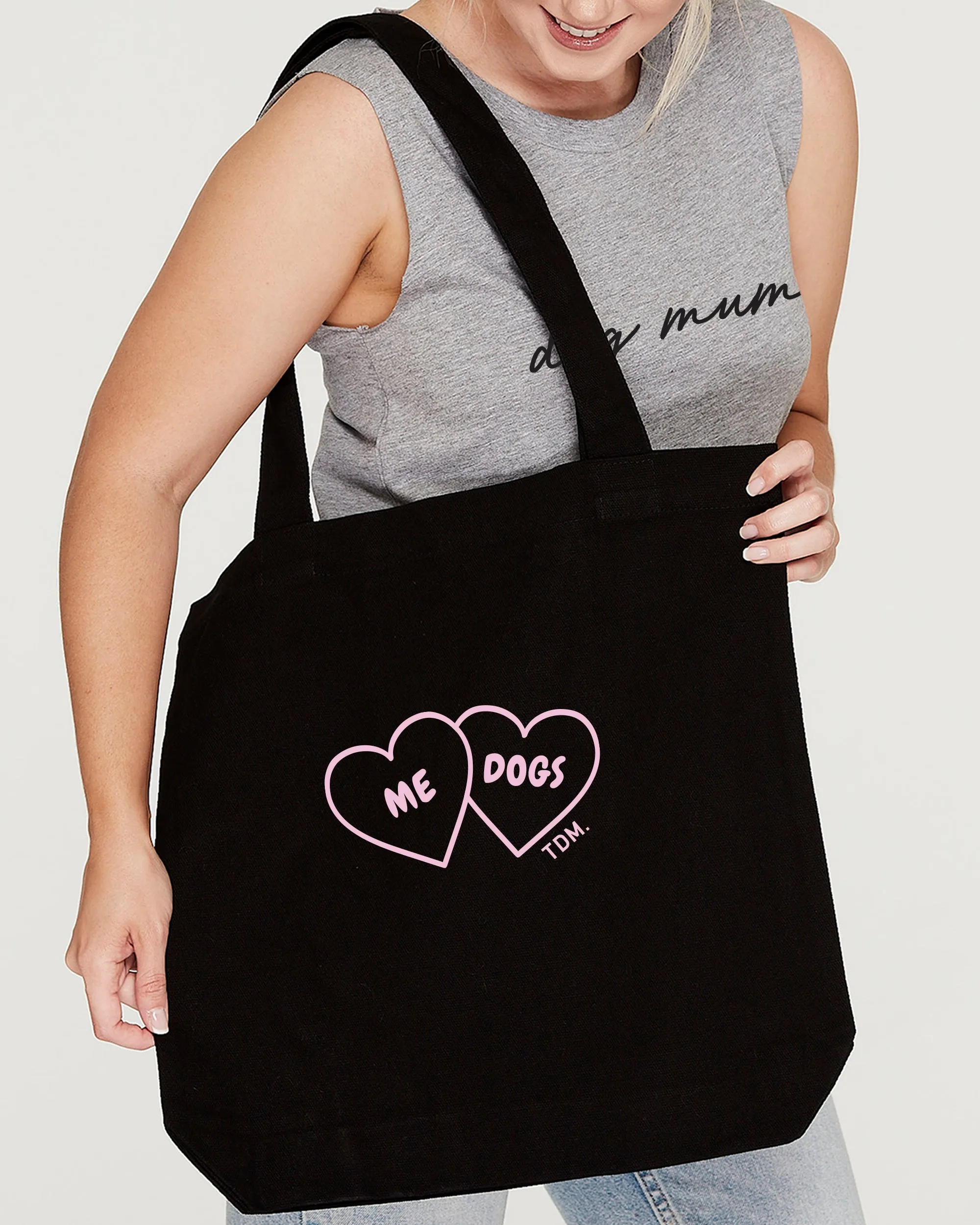 I Heart Dogs Luxe Tote Bag
