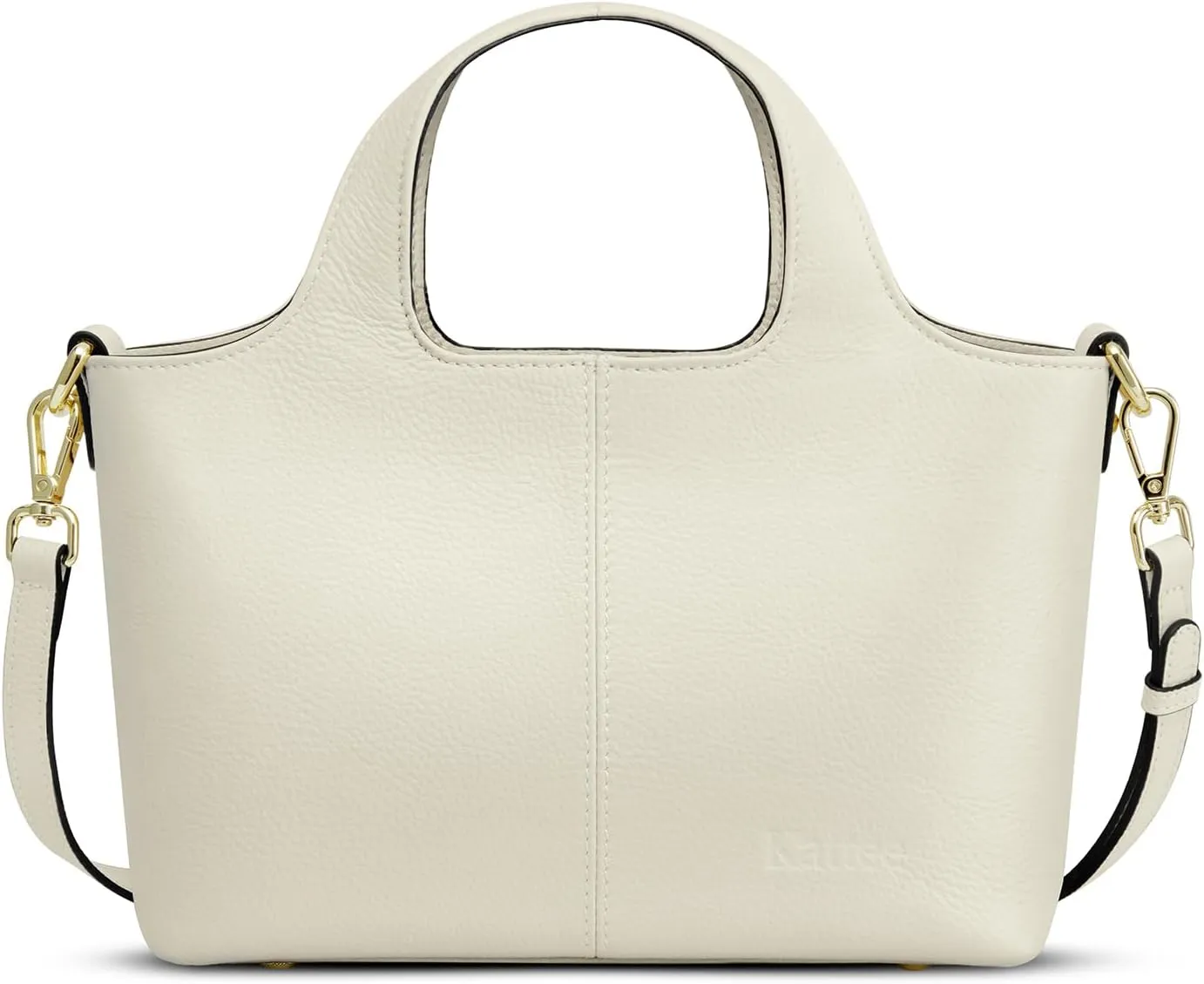 Kattee Leather Crossbody Bags for Women Cross Body Purses,Small Shoulder Tote Bag, Women's Satchel Handbags with Top Handle