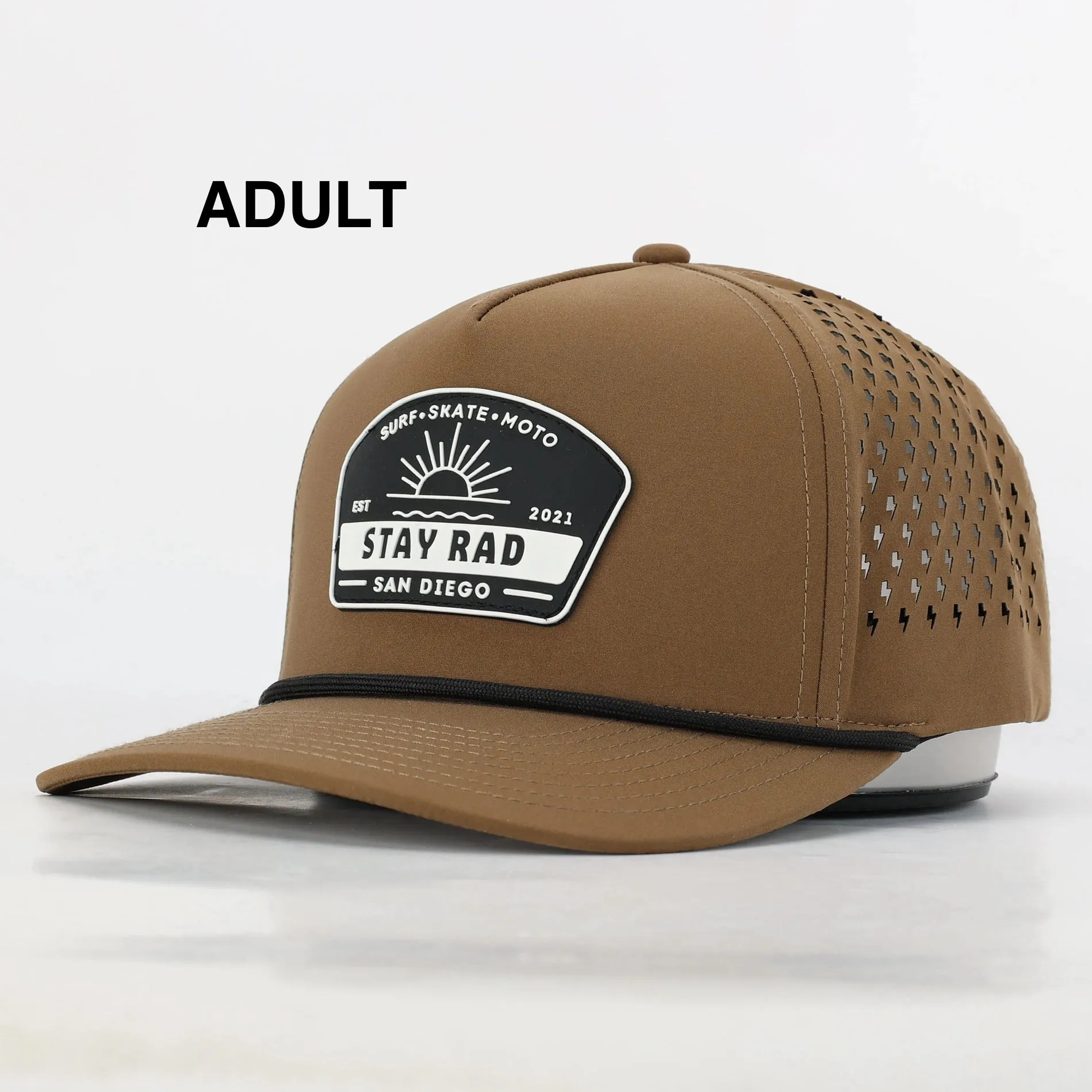 KRUZ ADVENTURE SNAPBACK // WATER-RESISTANT