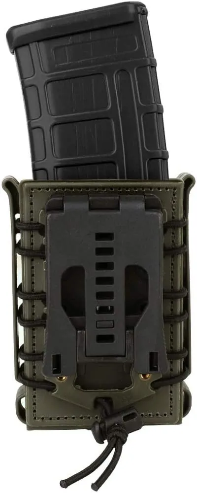 KRYDEX Magazine Pouch 5.56 with Belt Clip 7.62mm Open Top Mag Pouch