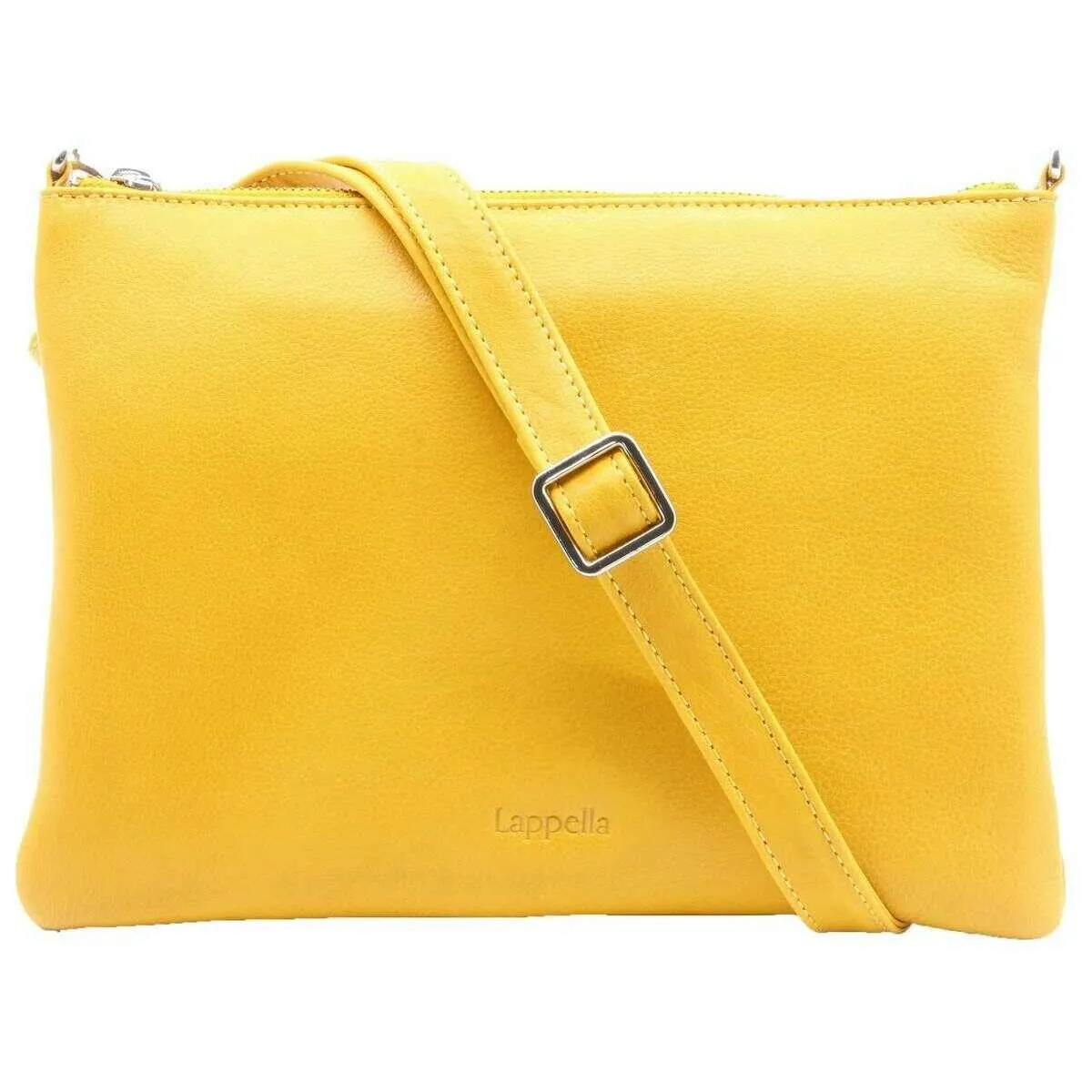 Lappella Yasmin Crossbody Clutch Bag - Mustard Yellow