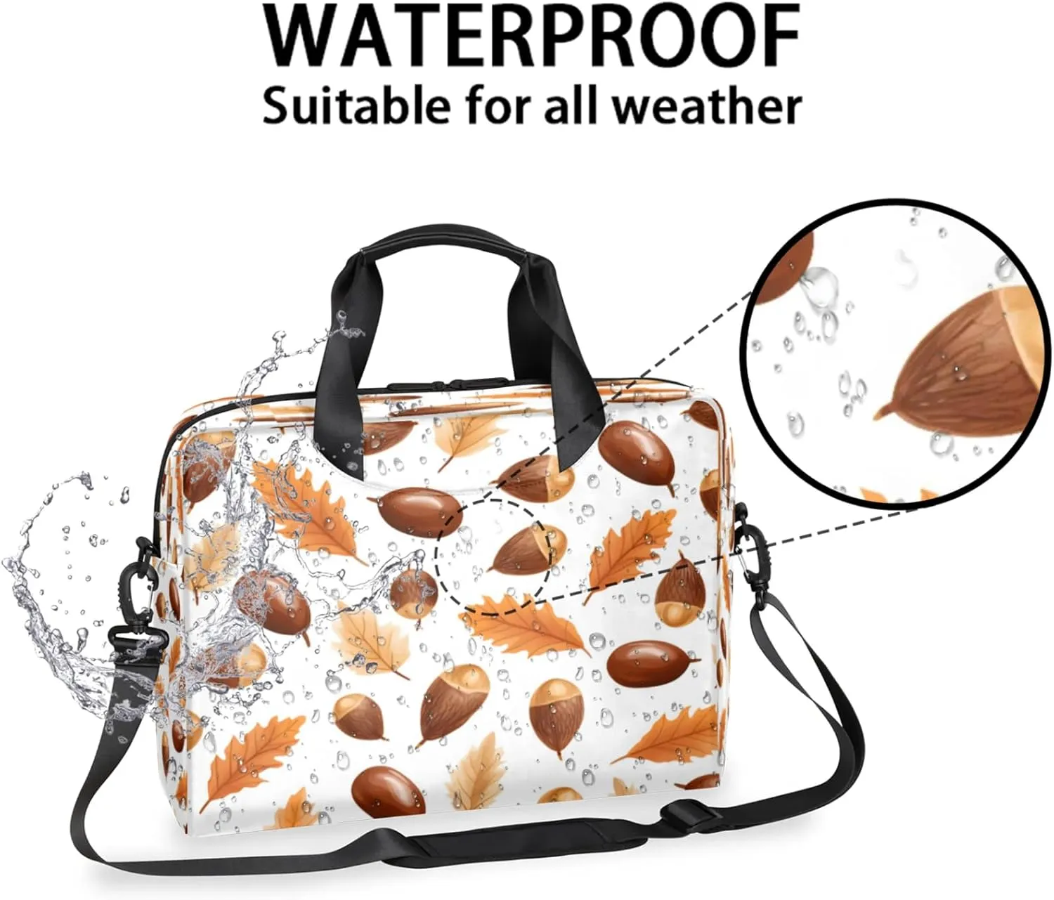Laptop Carrying Case, Laptop and Tablet, Sleek Design, Water-Repellent Fabric, Business Casual, Casual Toploader