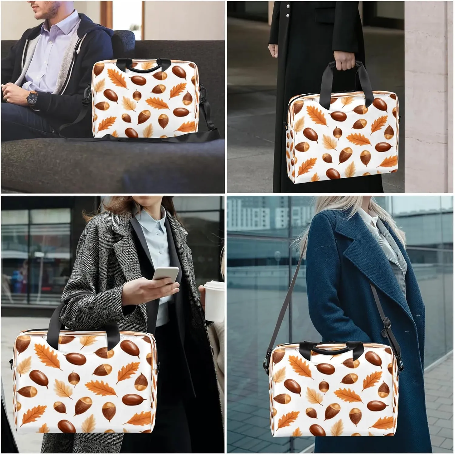 Laptop Carrying Case, Laptop and Tablet, Sleek Design, Water-Repellent Fabric, Business Casual, Casual Toploader