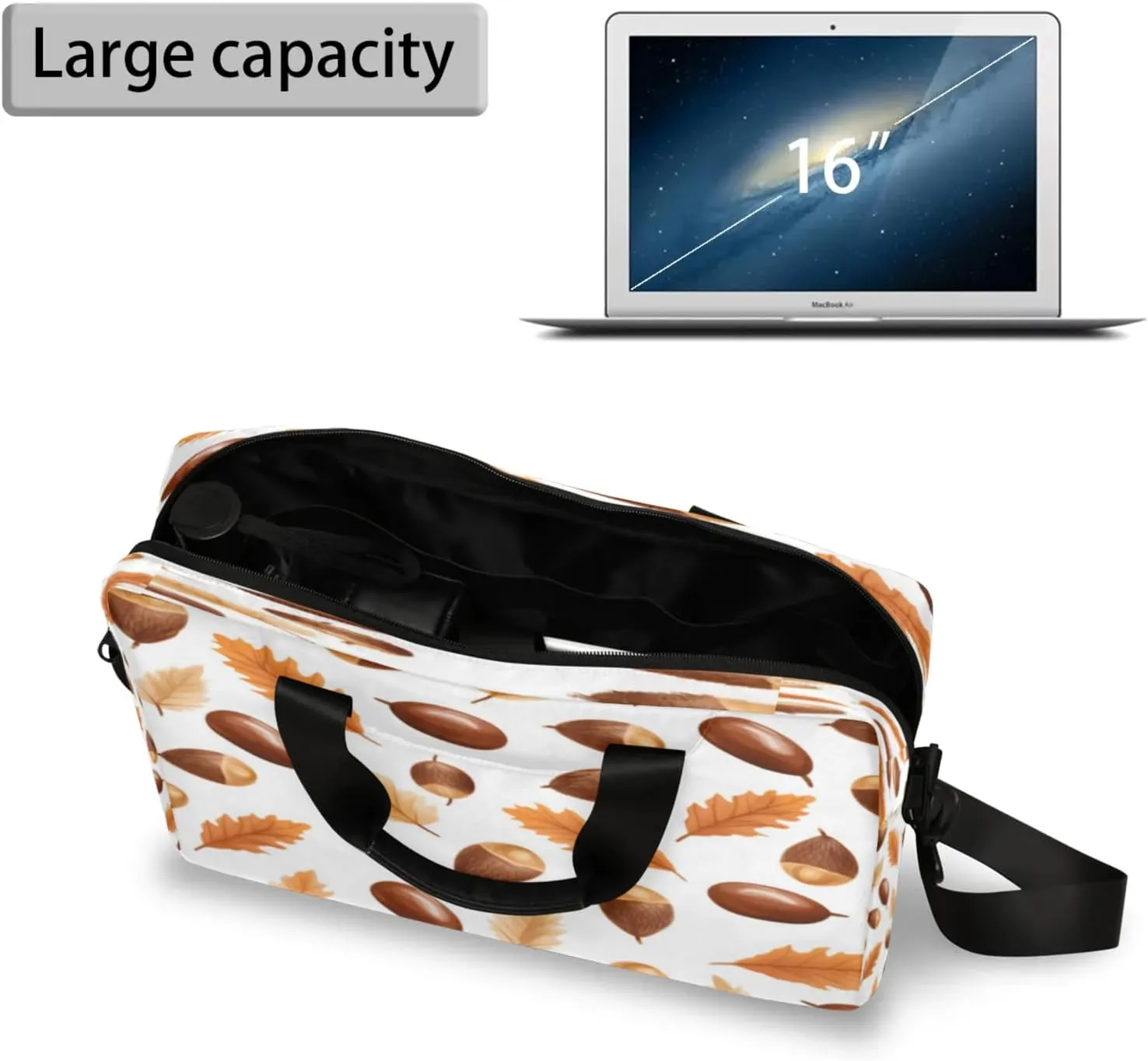 Laptop Carrying Case, Laptop and Tablet, Sleek Design, Water-Repellent Fabric, Business Casual, Casual Toploader