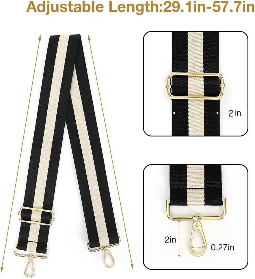 Lekesky Purse Strap Replacement Crossbody Purse Strap for Women