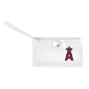Los Angeles Angels Clear Ticket Wristlet