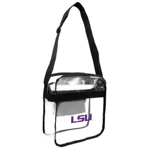 Louisiana State University Clear Carryall Crossbody