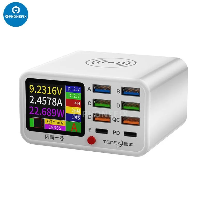 MaAnt DianBa TenSai PD 8-Port PD Charger Phone Current Detection