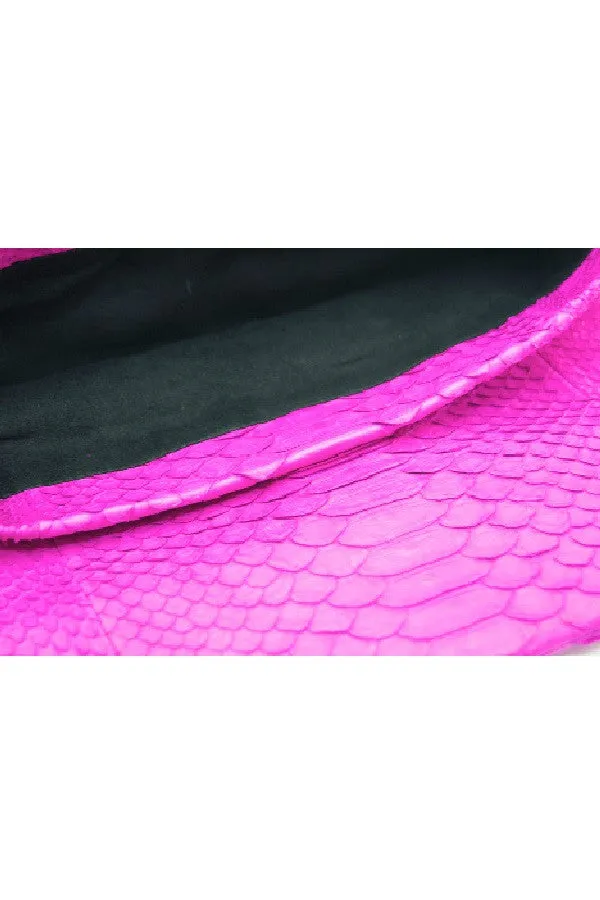 Mandalay Hot Pink Foldover Clutch