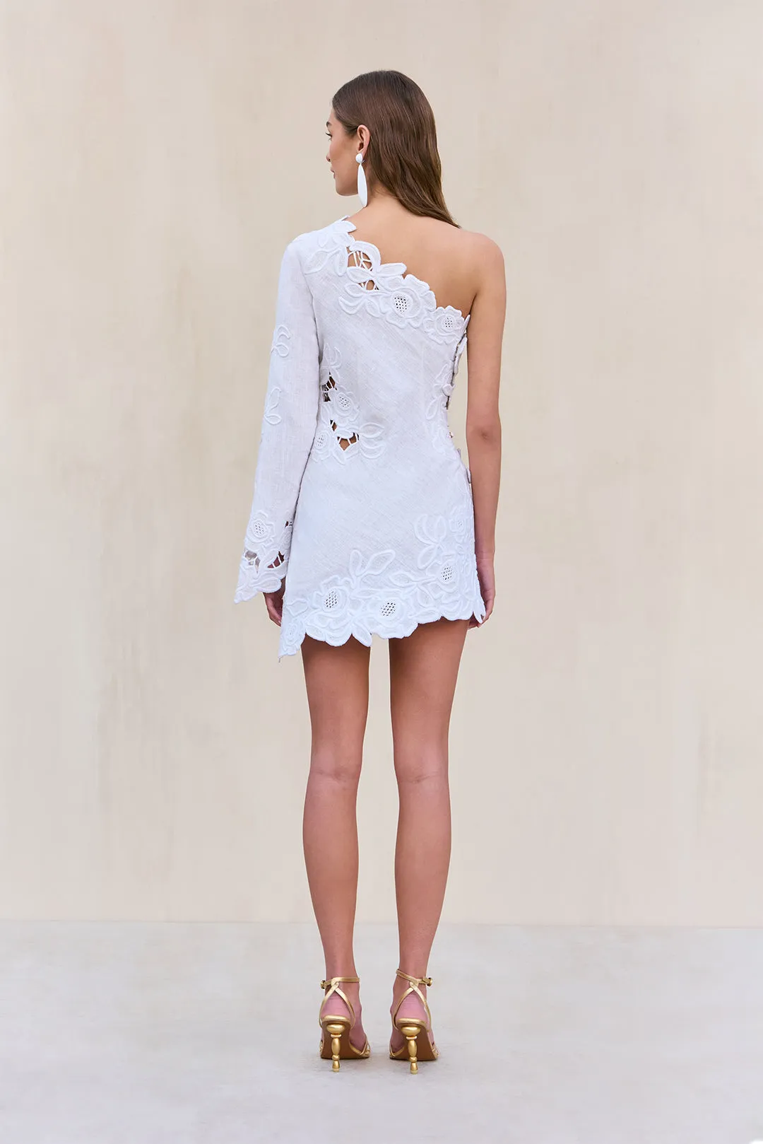 MARLENA DRESS - OFF WHITE
