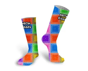 Multi-Color Bandana Socks