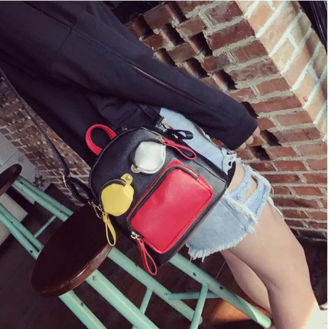 NEW Funky, Unique Mini Backpack In Great Colors