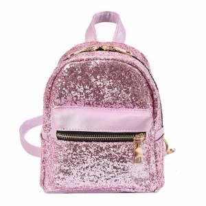PICK YOUR COLOR: Super Cute, Super Shiny Mini Backpack, Glitter and Sparkles