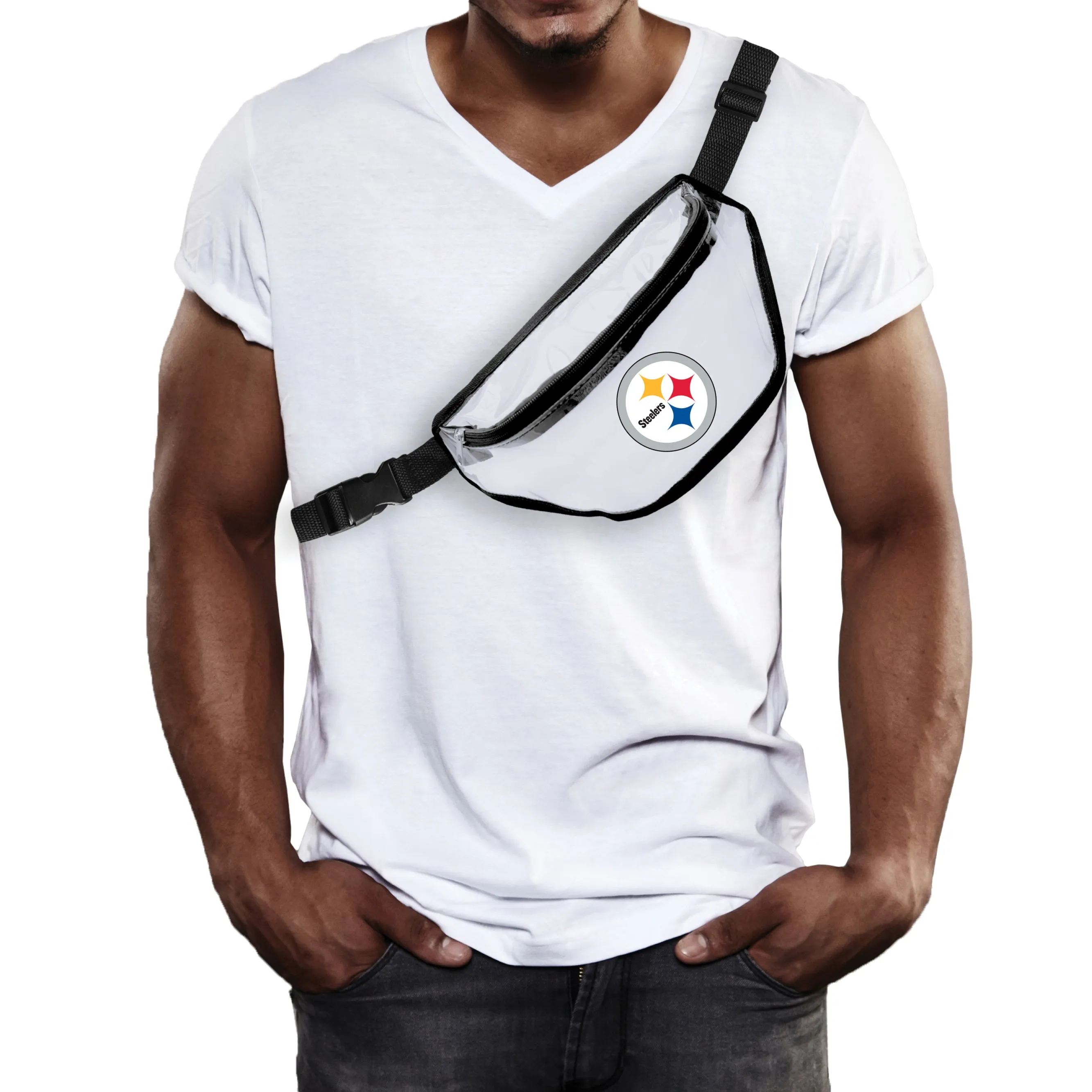 Pittsburgh Steelers Clear Fanny Pack