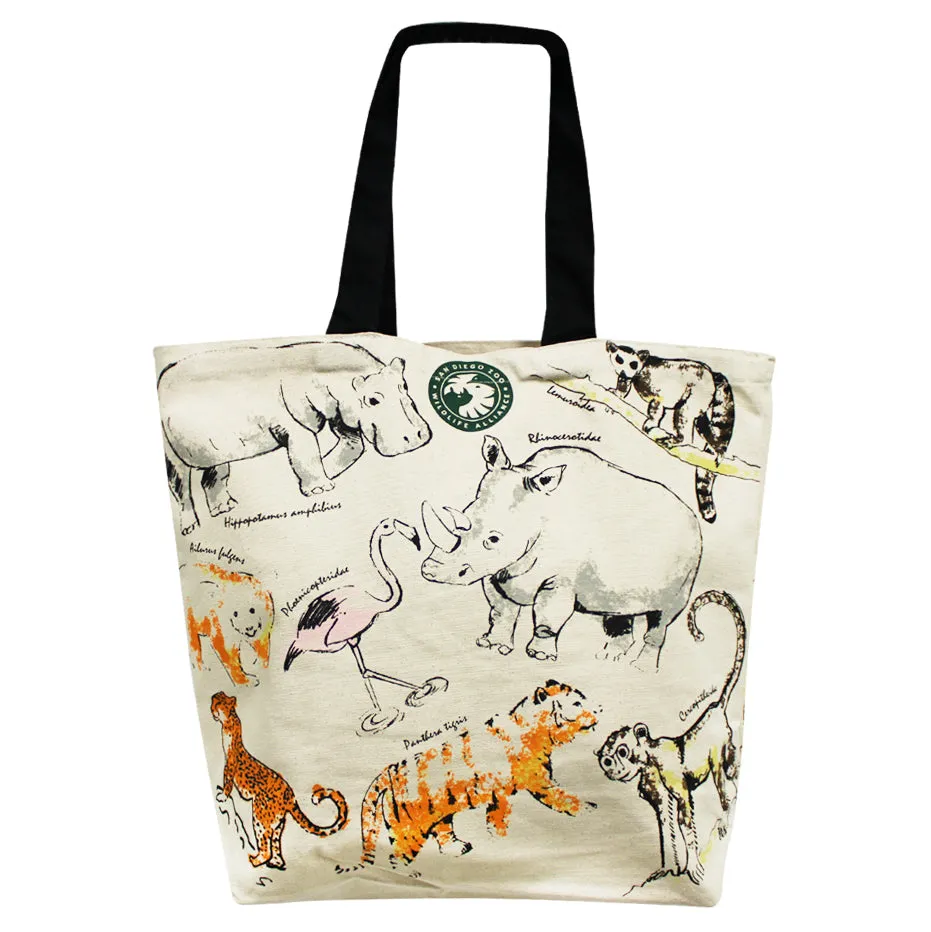 SDZWA Canvas Tote Bag