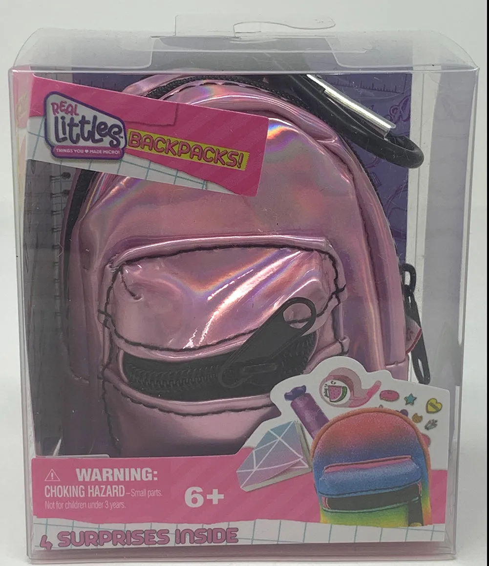Shopkins Real Littles Backpack Series 2 (Complete set of 6)