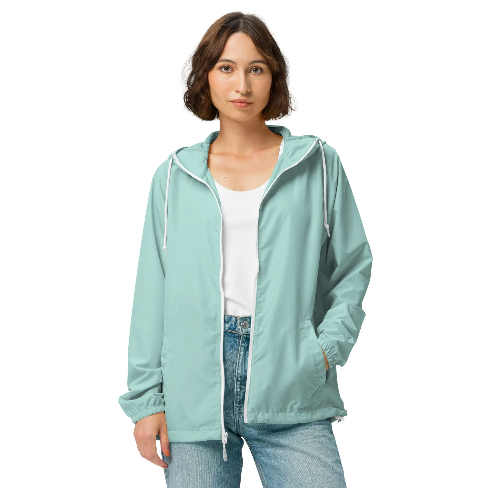 The Core - Printed Unisex lightweight zip up windbreaker