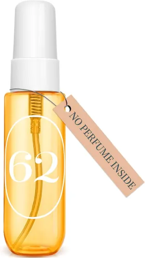Travel Size Toiletries Bottles Compatible with Sol de Janeiro 62 Perfume, 1 OZ TSA Approved Leak-Proof Refillable Containers, Refillable for 3 OZ & 8.1 OZ, Travel Essentials, Only A Bottle No Perfume