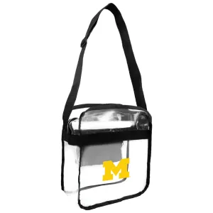 University of Michigan Clear Carryall Crossbody