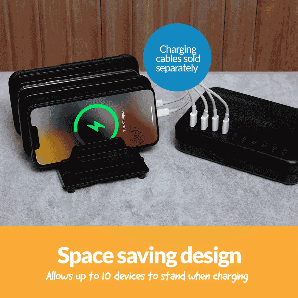 USB Type-C Charging Station 10 Port 200W M8882B